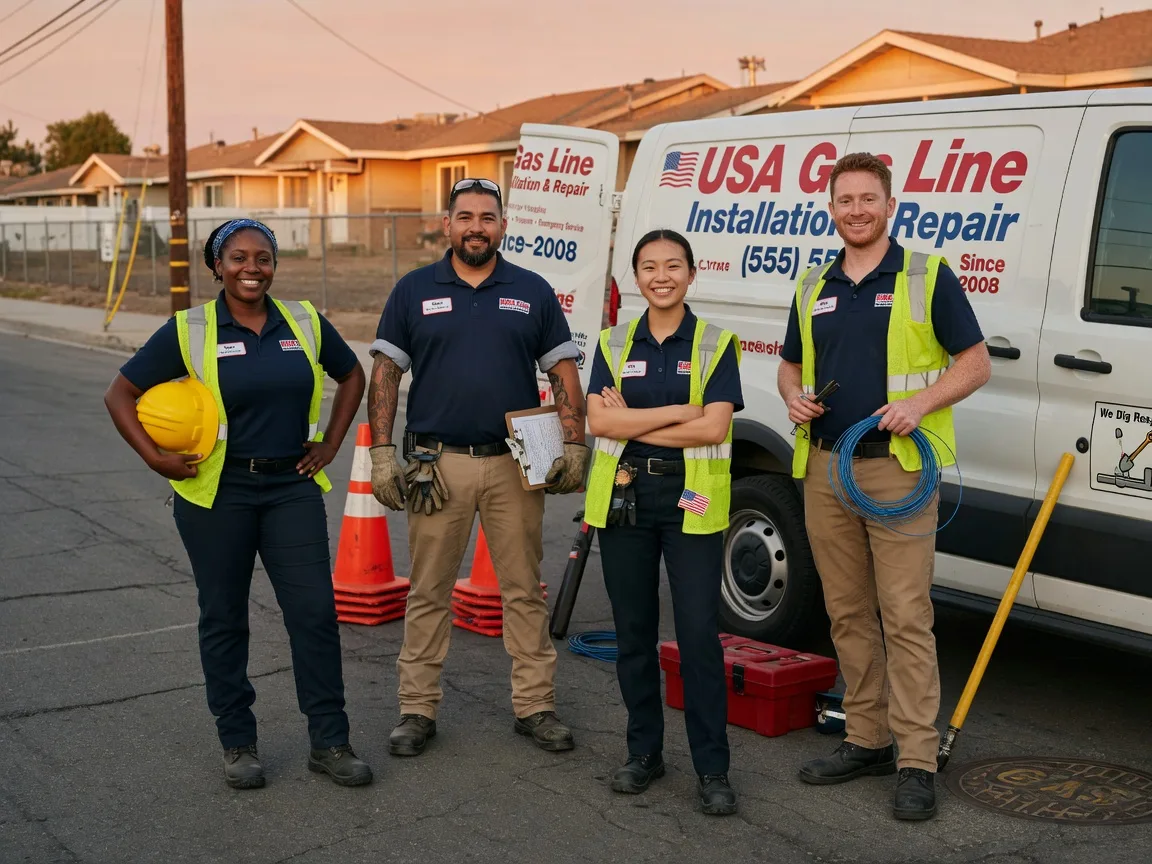Gas Line Installation company in New Limerick, ME